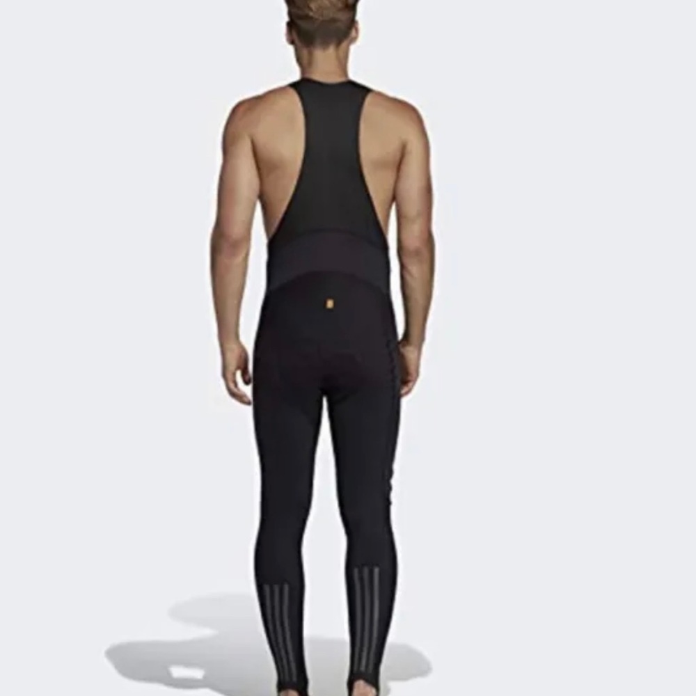 Adidas Climawarm Padded Winter Bib Tight Mens Size L Cycling BQ3714 NWT $180